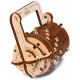 Деревянный 3D конструктор-пазл Ugears «Кодовый замок»