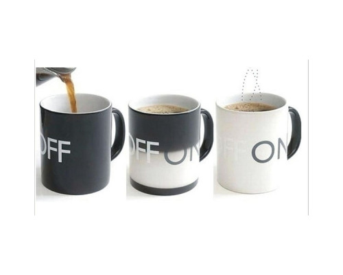 Кружка-хамелеон «ON/OFF»*