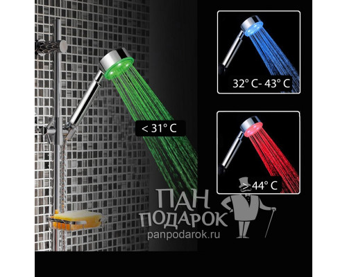 Насадка на душ с подсветкой «LED Shower» Ручка прямая