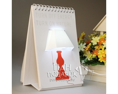 Лампа-блокнот «Page lamp» Светильник-торшер