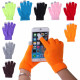 Сенсорные перчатки «Touch gloves» Чёрно-серые*