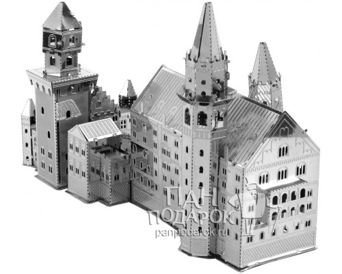 Металлический 3D конструктор-пазл «Замок Нойшванштайн»