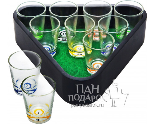 Игра «Бильярд со стопками»