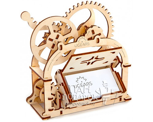 Деревянный 3D конструктор-пазл Ugears «Механическая шкатулка»