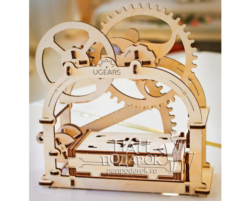 Деревянный 3D конструктор-пазл Ugears «Механическая шкатулка»