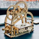 Деревянный 3D конструктор-пазл Ugears «Механическая шкатулка»
